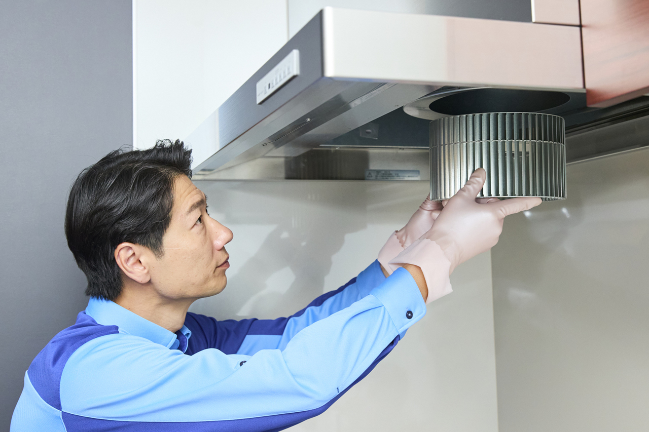 レンジフードクリーニング